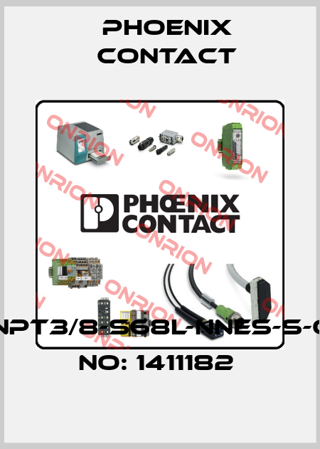 G-INS-NPT3/8-S68L-NNES-S-ORDER NO: 1411182  Phoenix Contact