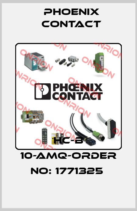 HC-B 10-AMQ-ORDER NO: 1771325  Phoenix Contact