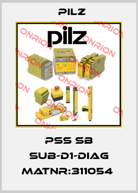 PSS SB SUB-D1-DIAG MatNr:311054  Pilz