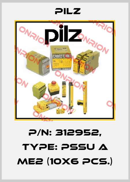 p/n: 312952, Type: PSSu A ME2 (10x6 pcs.) Pilz
