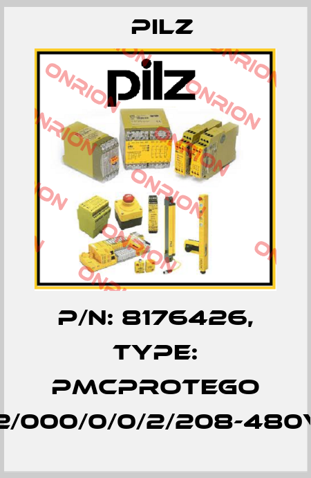 p/n: 8176426, Type: PMCprotego D.72/000/0/0/2/208-480VAC Pilz