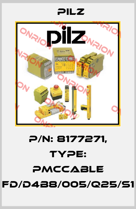 p/n: 8177271, Type: PMCcable FD/D4B8/005/Q25/S1 Pilz