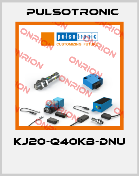KJ20-Q40KB-DNU  Pulsotronic
