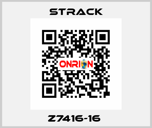 Z7416-16  Strack