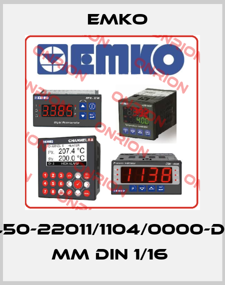 ESM-4450-22011/1104/0000-D:48x48 mm DIN 1/16  EMKO