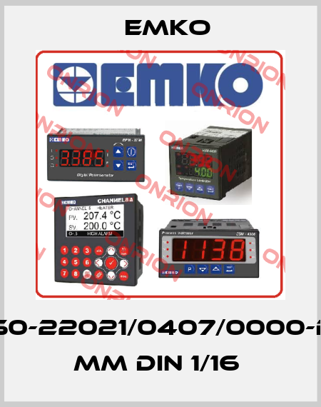 ESM-4450-22021/0407/0000-D:48x48 mm DIN 1/16  EMKO