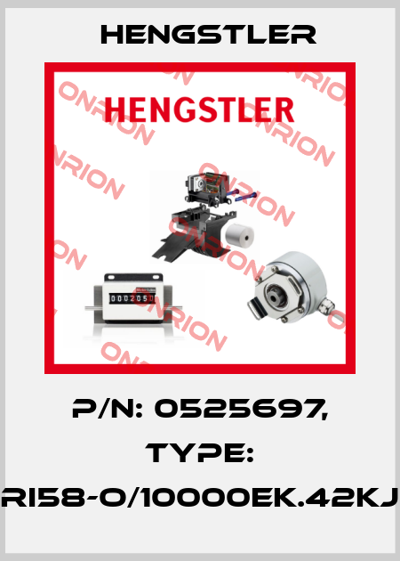 p/n: 0525697, Type: RI58-O/10000EK.42KJ Hengstler