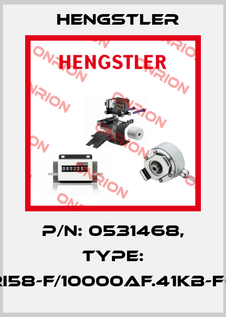 p/n: 0531468, Type: RI58-F/10000AF.41KB-F0 Hengstler