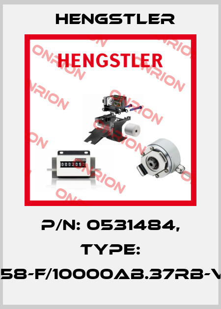 p/n: 0531484, Type: RI58-F/10000AB.37RB-V0 Hengstler