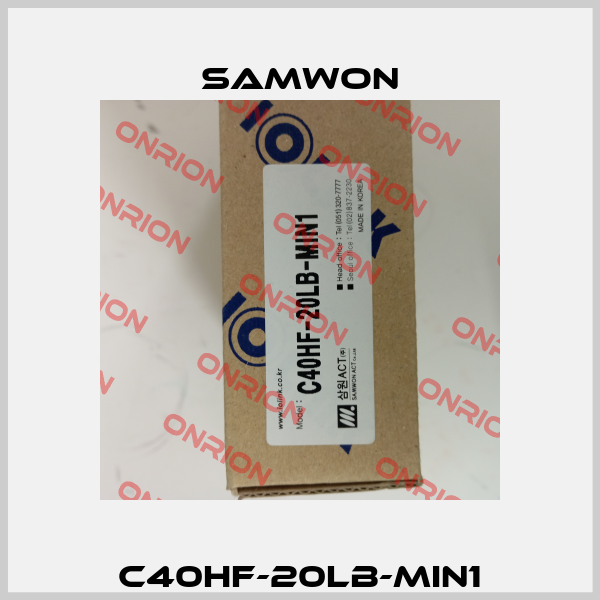 C40HF-20LB-MIN1 Samwon