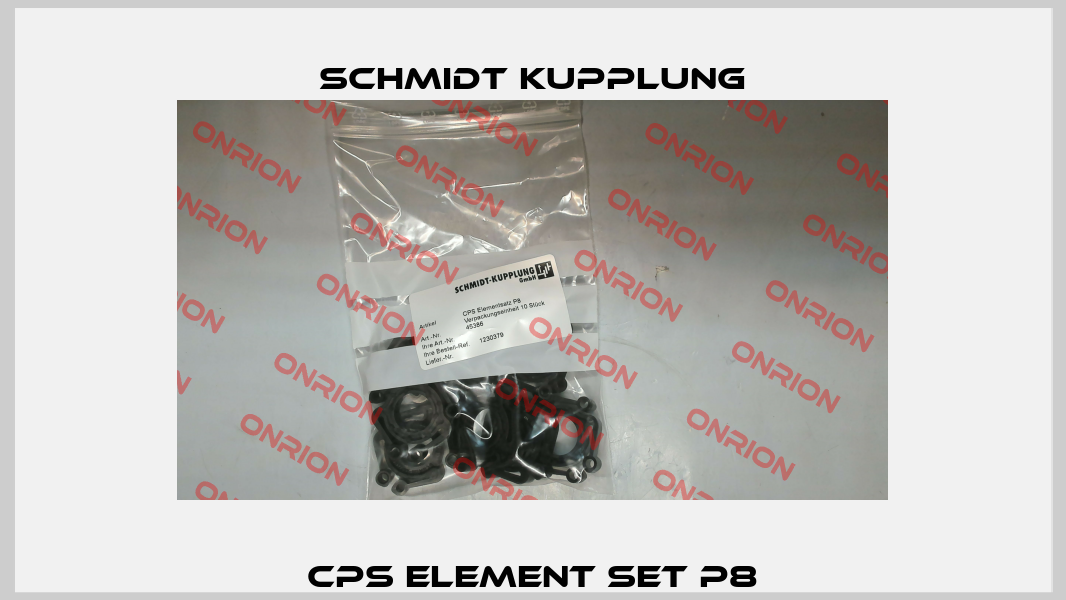 CPS element set P8 Schmidt Kupplung