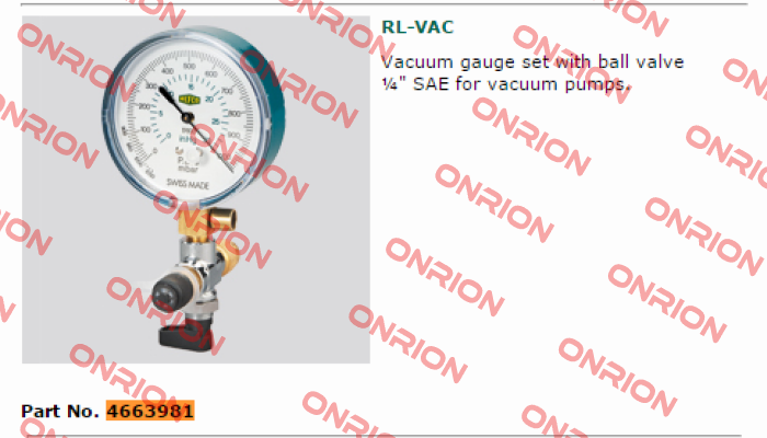 4663981 / RL-VAC Refco