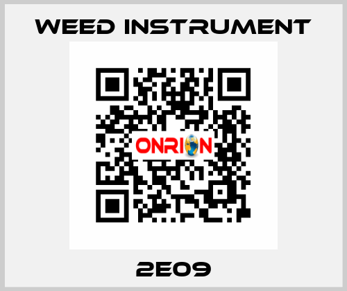 2E09 Weed Instrument