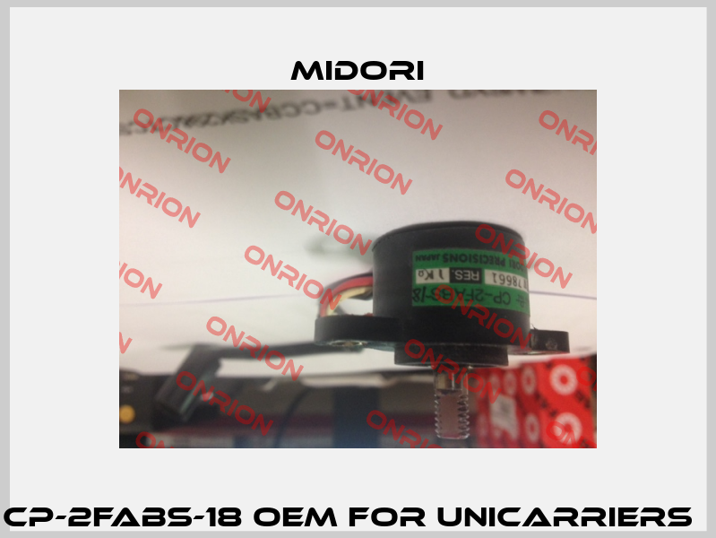 CP-2FABS-18 oem for UniCarriers   Midori