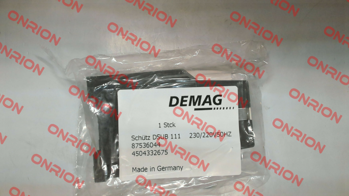 DSUB-111 230220V50 Demag