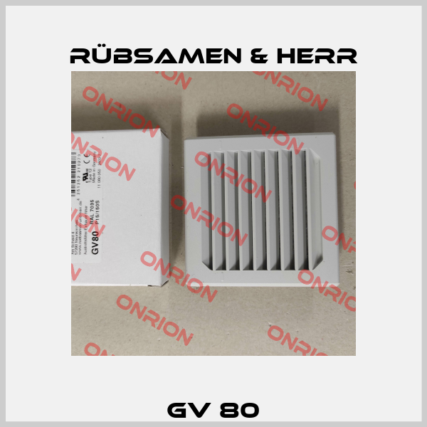 GV 80 Rübsamen & Herr