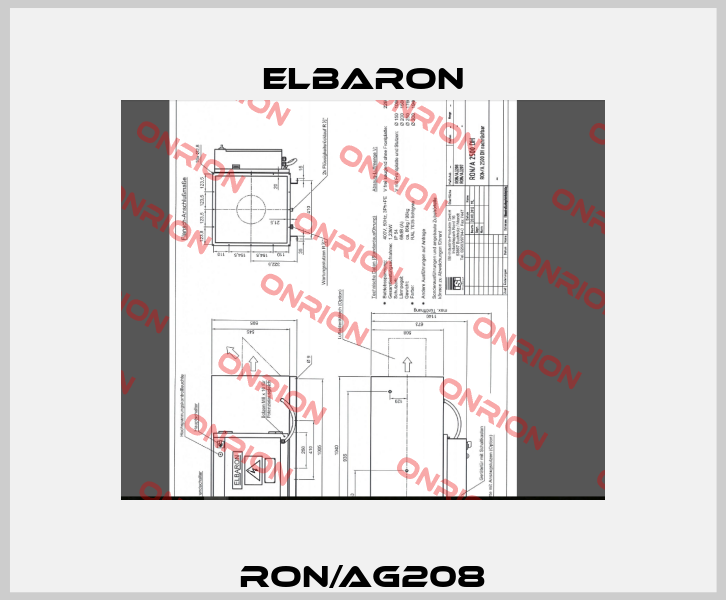  RON/AG208  Elbaron