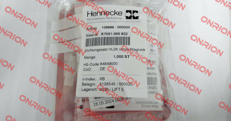 K7051-065 822 Hennecke