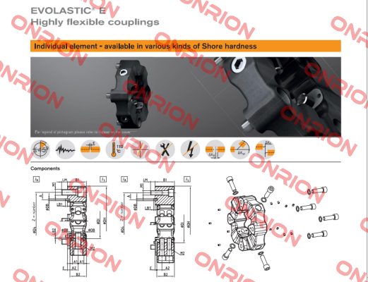 P/N: 10004021, Type: EVOLASTIC 280 E MN KTR