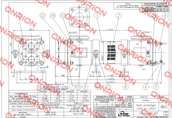 KS12-ACN-421C L1800 HS Cooler