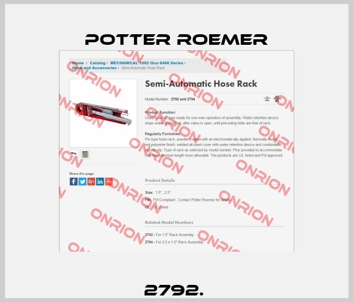 2792.  Potter Roemer