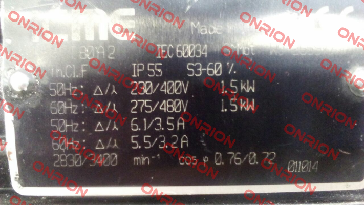 IEC60034  Icme Motor