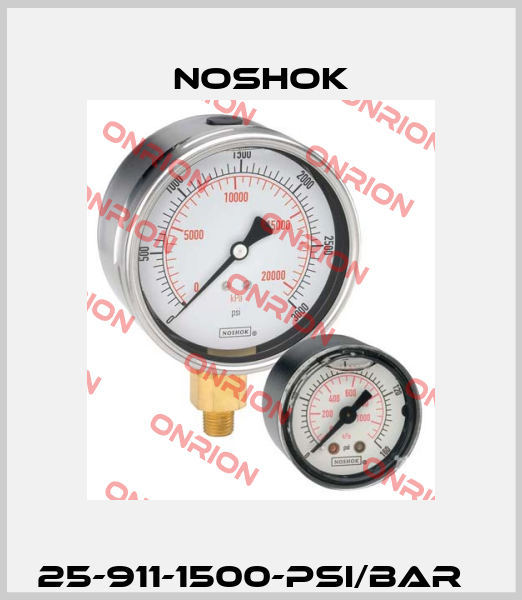 25-911-1500-PSI/BAR   Noshok
