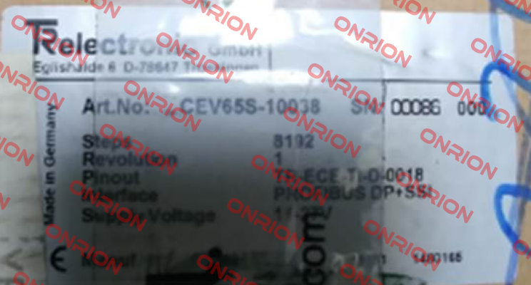 CEV65S-10038 TR Electronic