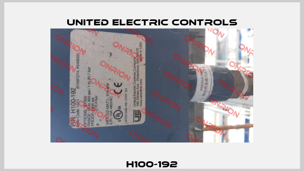 H100-192 United Electric Controls
