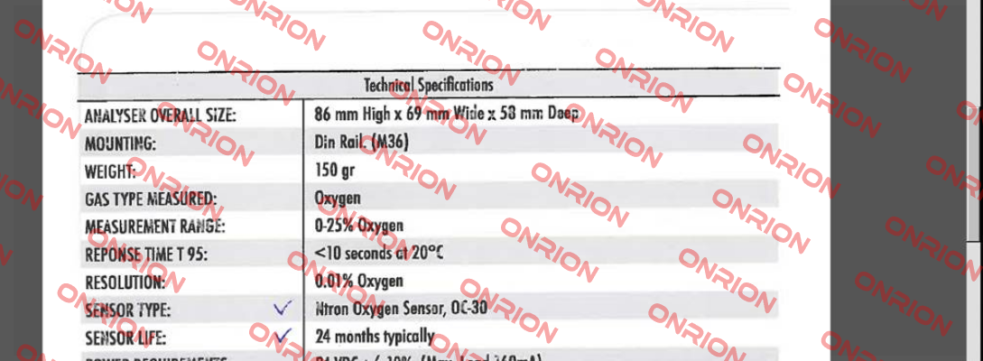 OC-300-10 Obsolete!! Replaced by NTR-Kombi-MICROX-211-01-617  Ntron