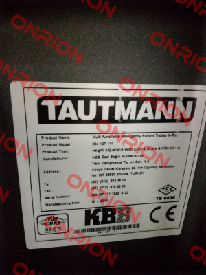 BLOC-O-LİFT for Tautman Model: 294 127 111 Stabilus