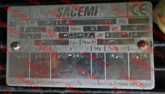 MP 71A № 4508-154  Sacemi