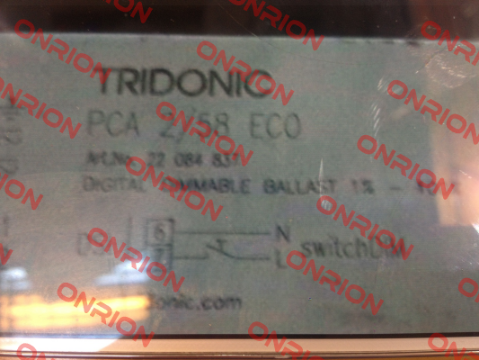 PCA 2/58 ECO Tridonic