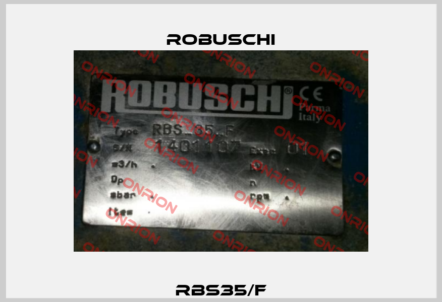 RBS35/F Robuschi