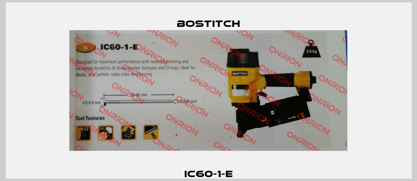IC60-1-E Bostitch