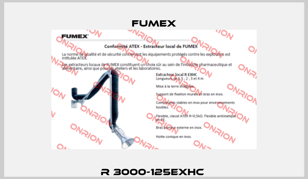 R 3000-125EXHC  Fumex