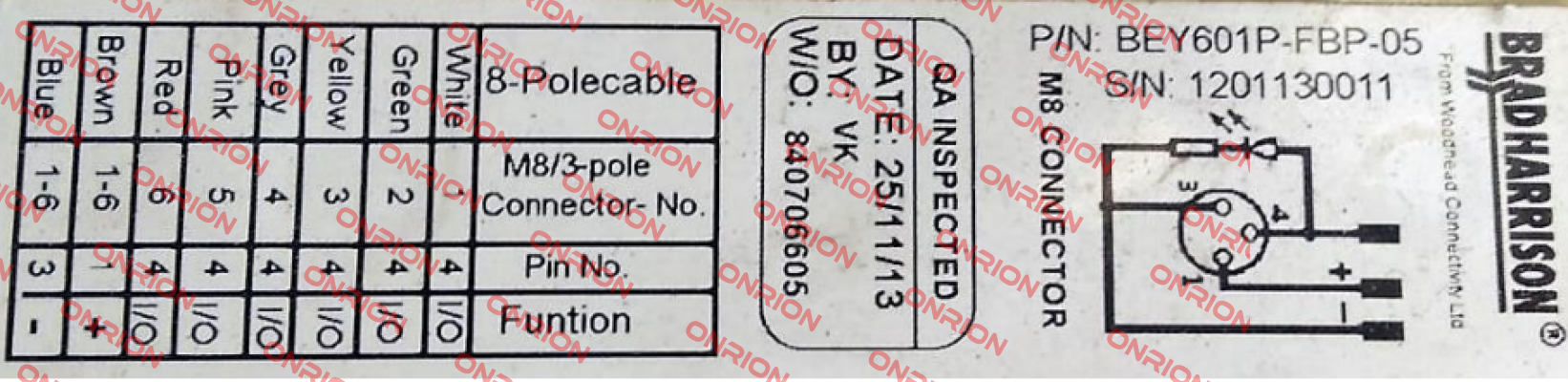 BEY601P-FBP-05  Molex