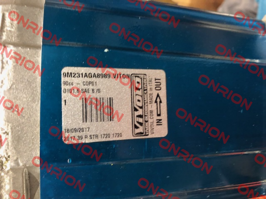 9M231AGA8989 VITON  Vivoil Oleodinamica Vivolo