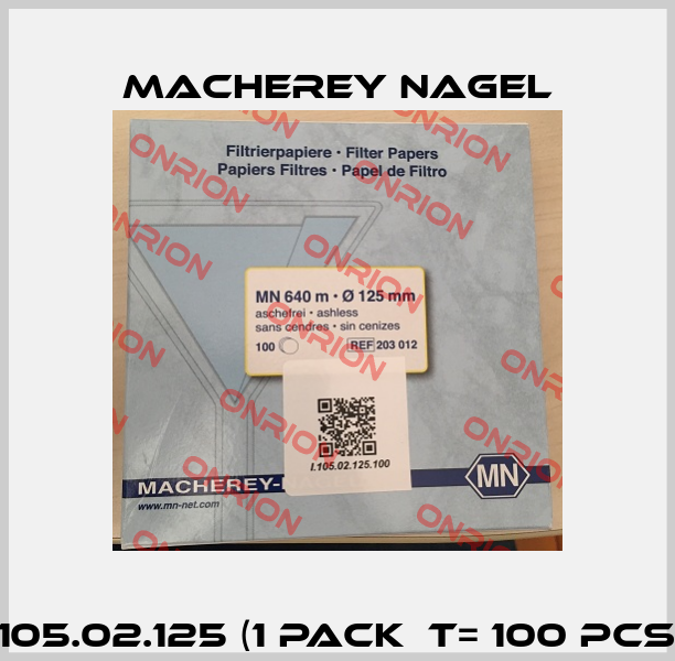 I.105.02.125 (1 packеt= 100 pcs)  Macherey Nagel