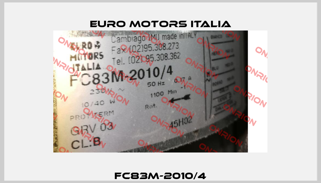 FC83M-2010/4 Euro Motors Italia
