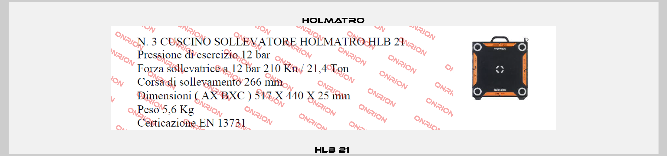 HLB 21  Holmatro