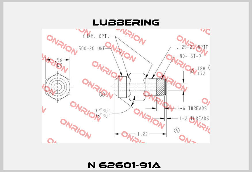 N 62601-91A  Lubbering