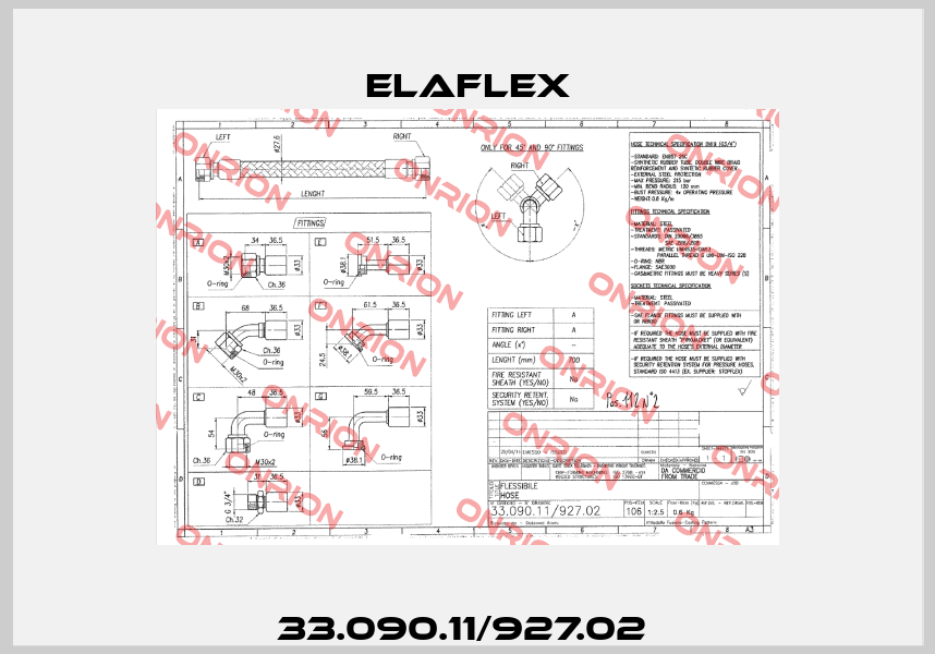 33.090.11/927.02  Elaflex
