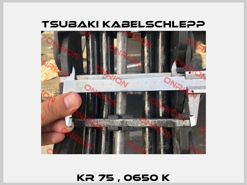 KR 75 , 0650 K Tsubaki Kabelschlepp