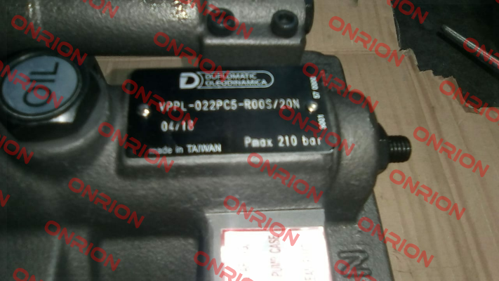 P/N: DLP 81022133037, Type: VPPL-022 PC5-R00S/20N Duplomatic