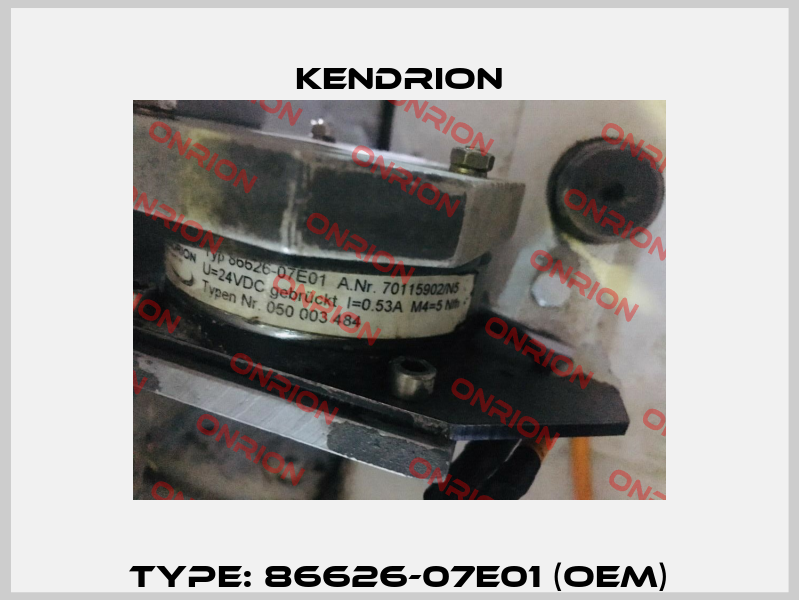 Type: 86626-07E01 (OEM) Kendrion
