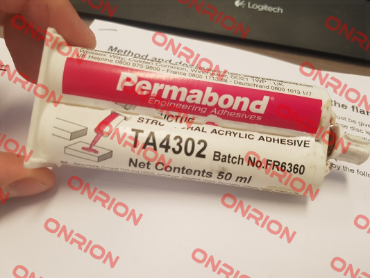 TA4302 obsolete, replaced by TA4202 Permabond