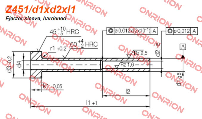 451/3x1,5x50 Hasco