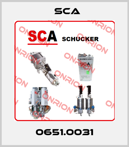 0651.0031 SCA