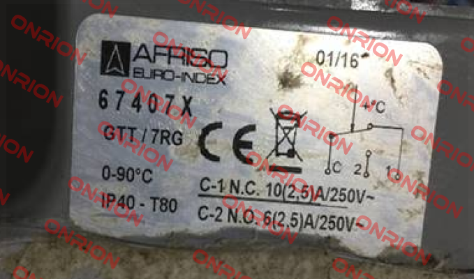 P/N: 67407X, Type: GTT / 7RG IMIT (Afriso)